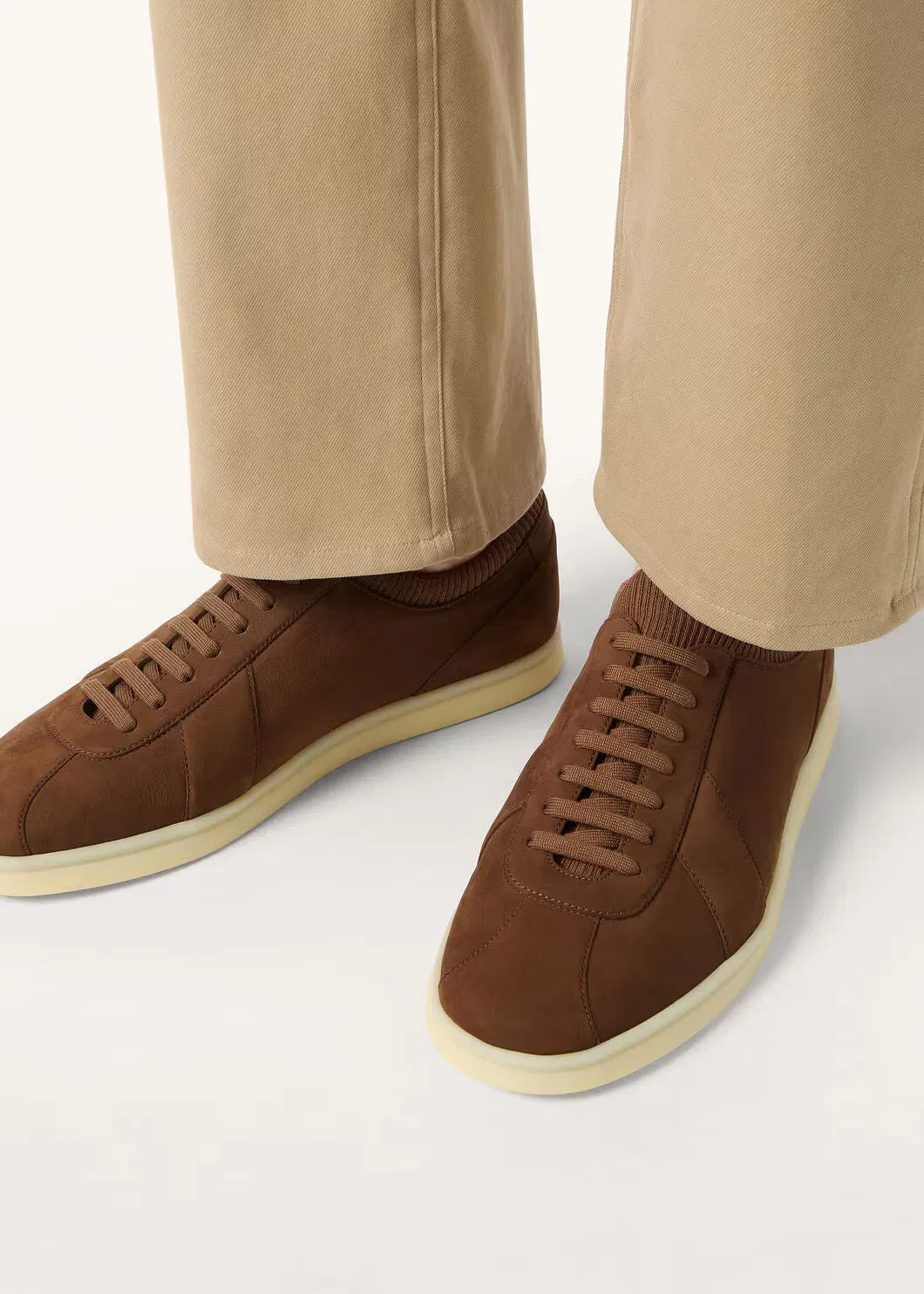 LoroPiana Soho 2.0 Walk Sneaker Clove