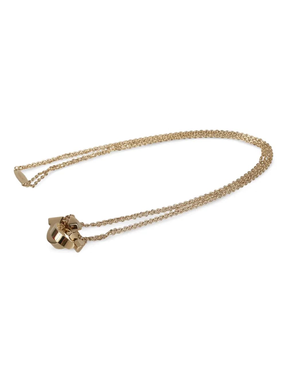 Double-Gancini necklace