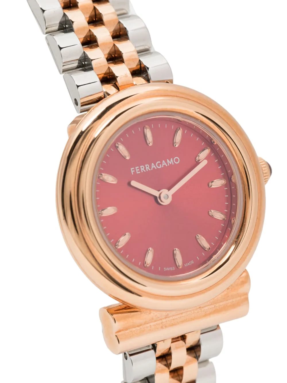 Gancini twisted watch