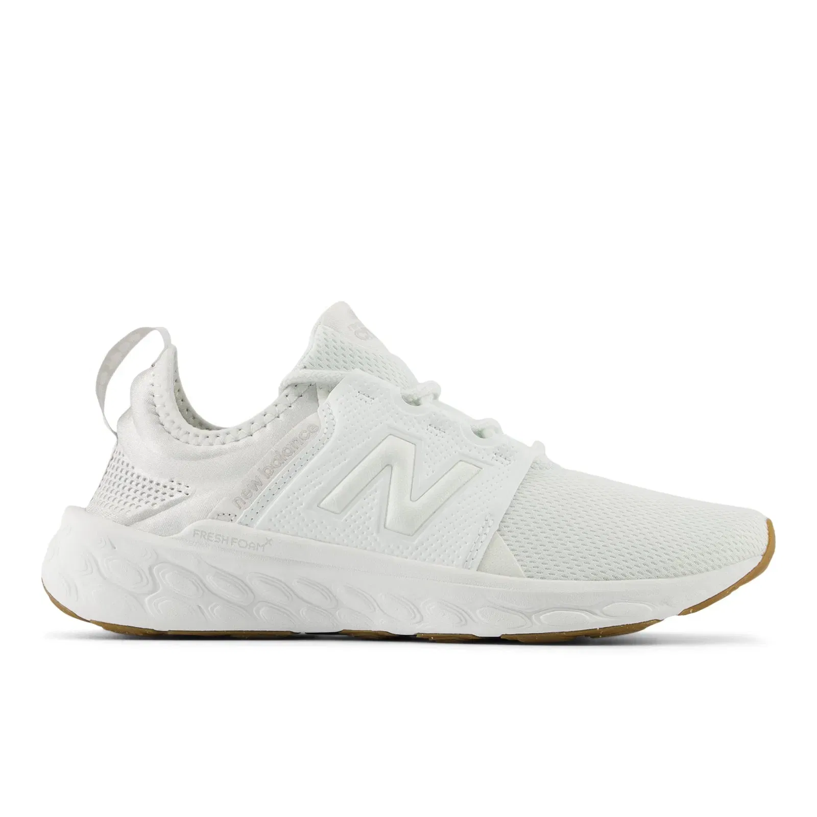 New Balance Fresh Foam X Cruz V3 White With Gum 020 Womens White With Gum 020