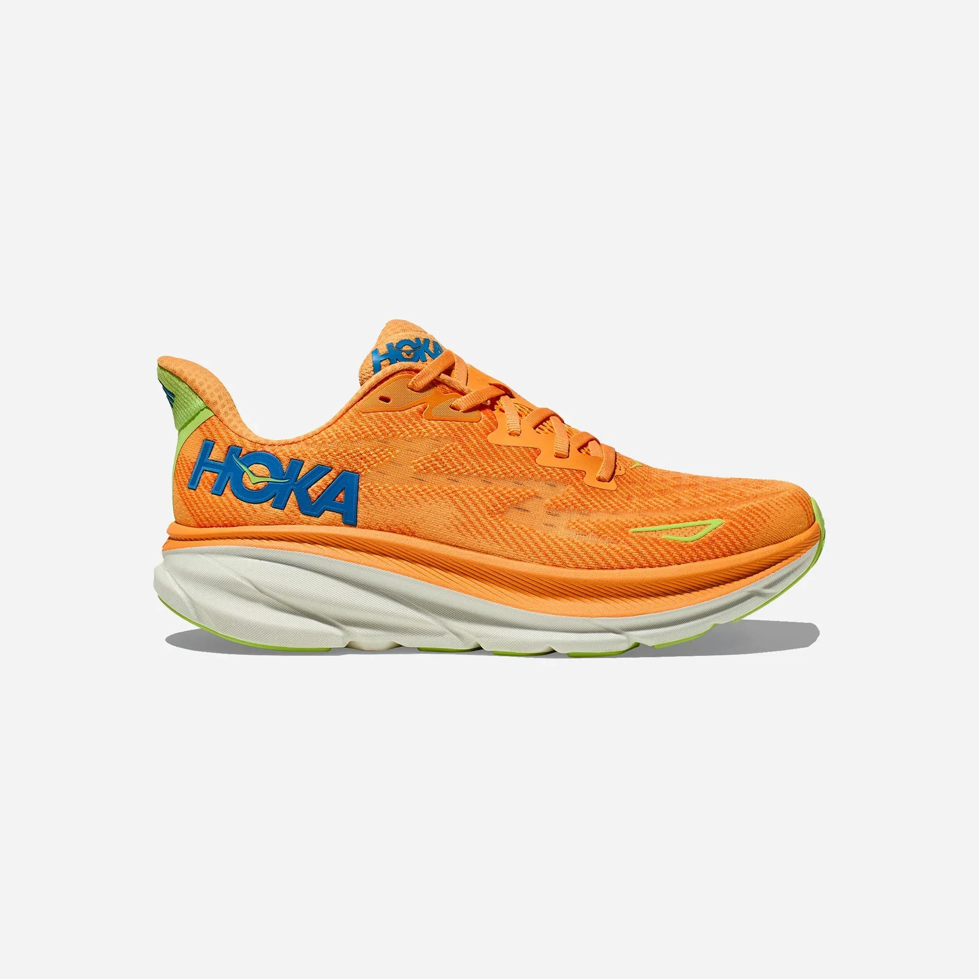 Hoka One One Clifton 9 Solar Flare Lettuce