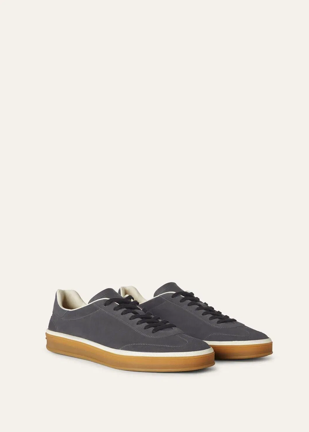 LoroPiana Tennis Walk Sneaker Warm Gray