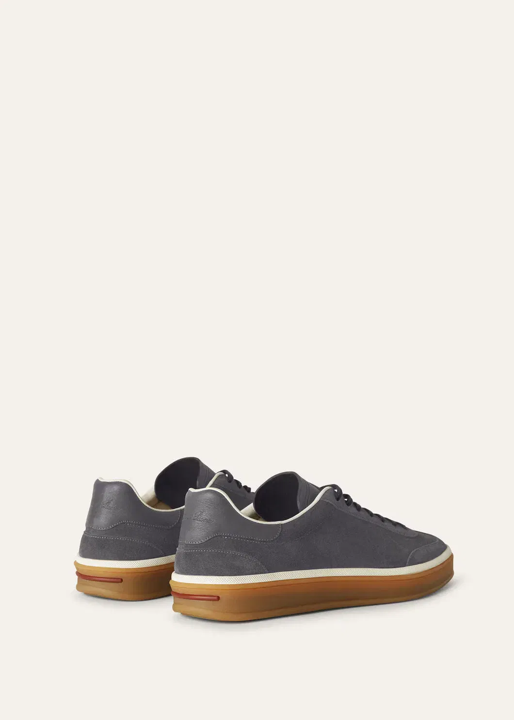LoroPiana Tennis Walk Sneaker Warm Gray