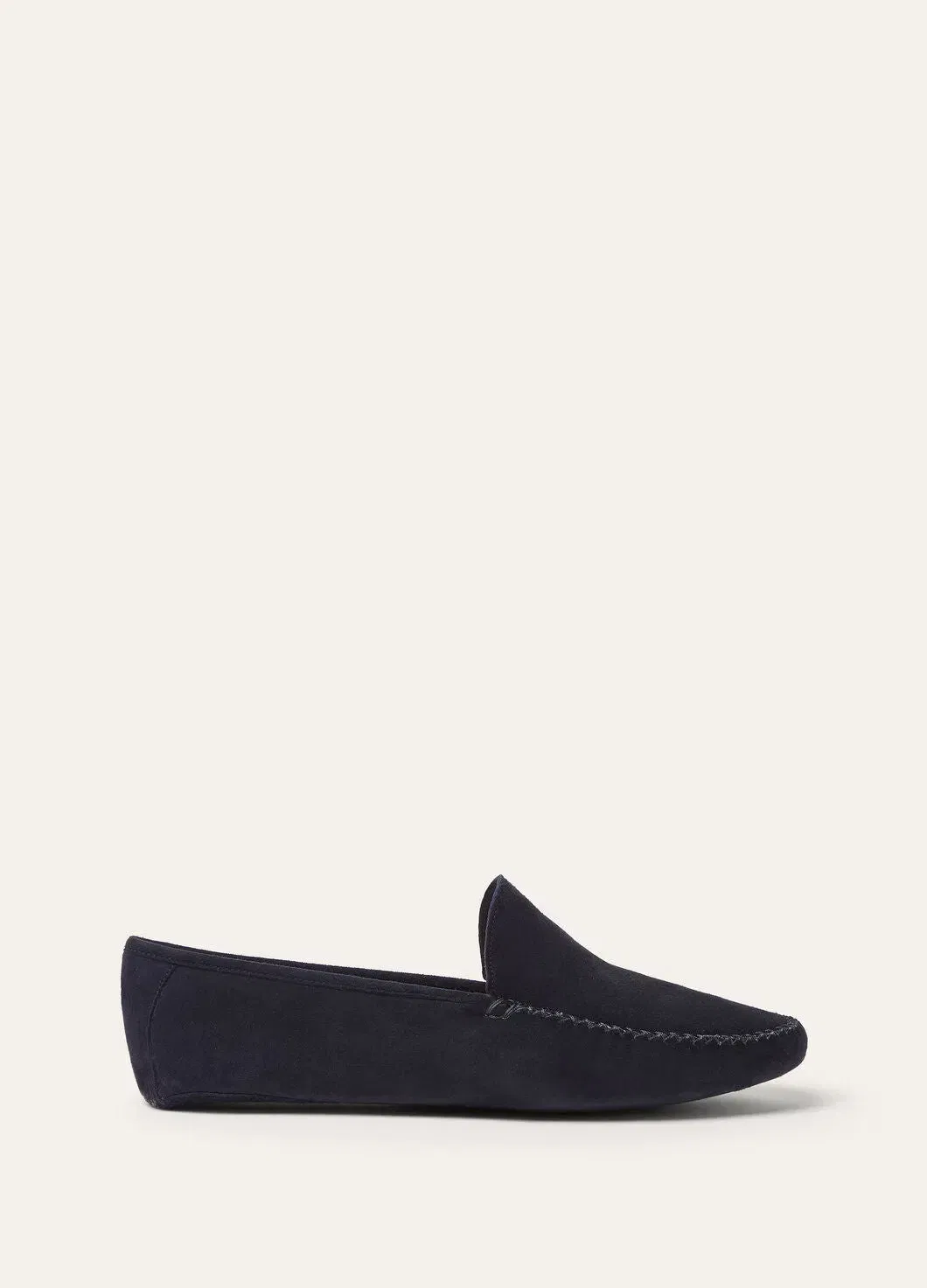 LoroPiana Maurice Slipper Blue Navy