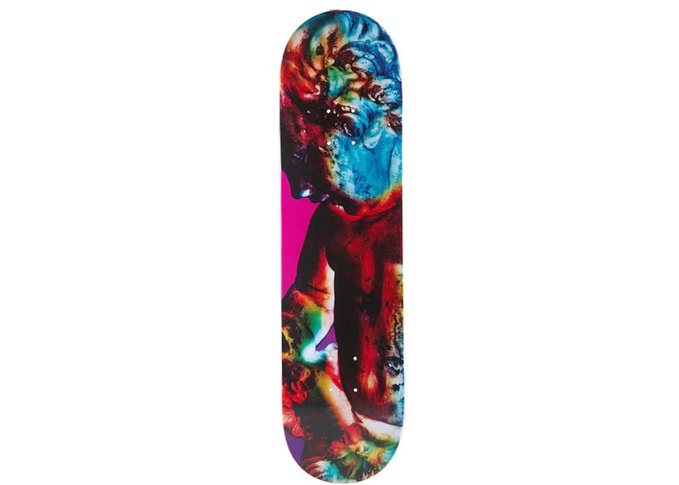 Medicom X Sync Neworder Technique Skateboard Deck Multicolor
