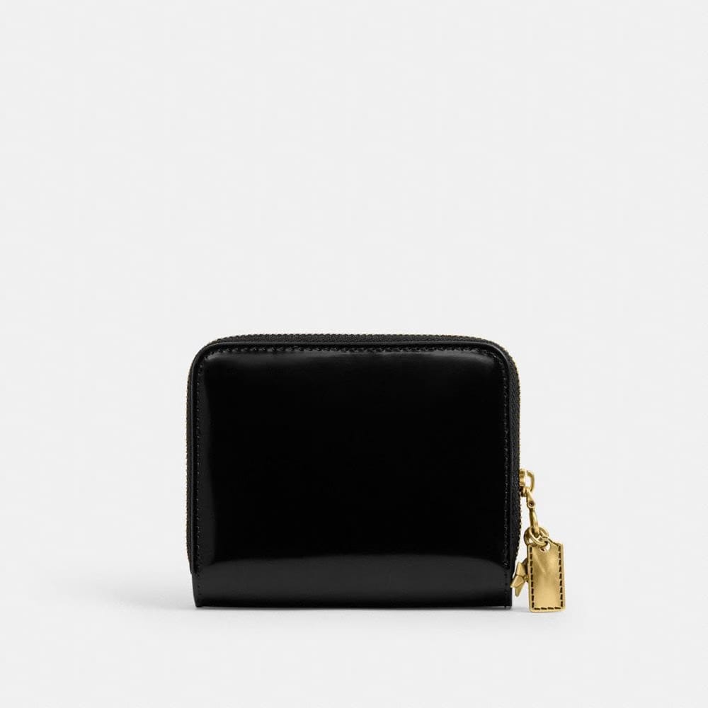 Coach Essential Billfold Wallet With Charms Brass Black
