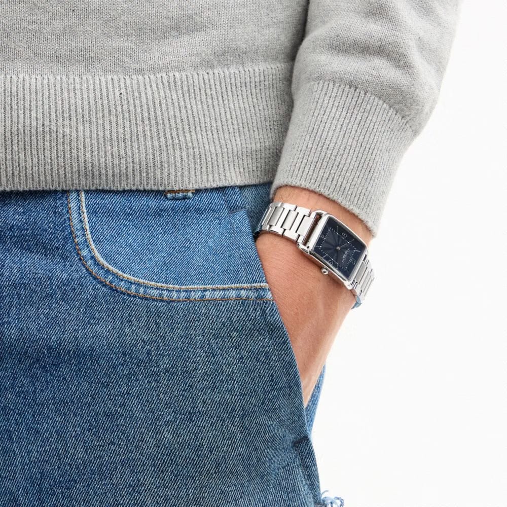 Coach Elliot Watch, 32 Mm X 26 Mm Stainless Steel