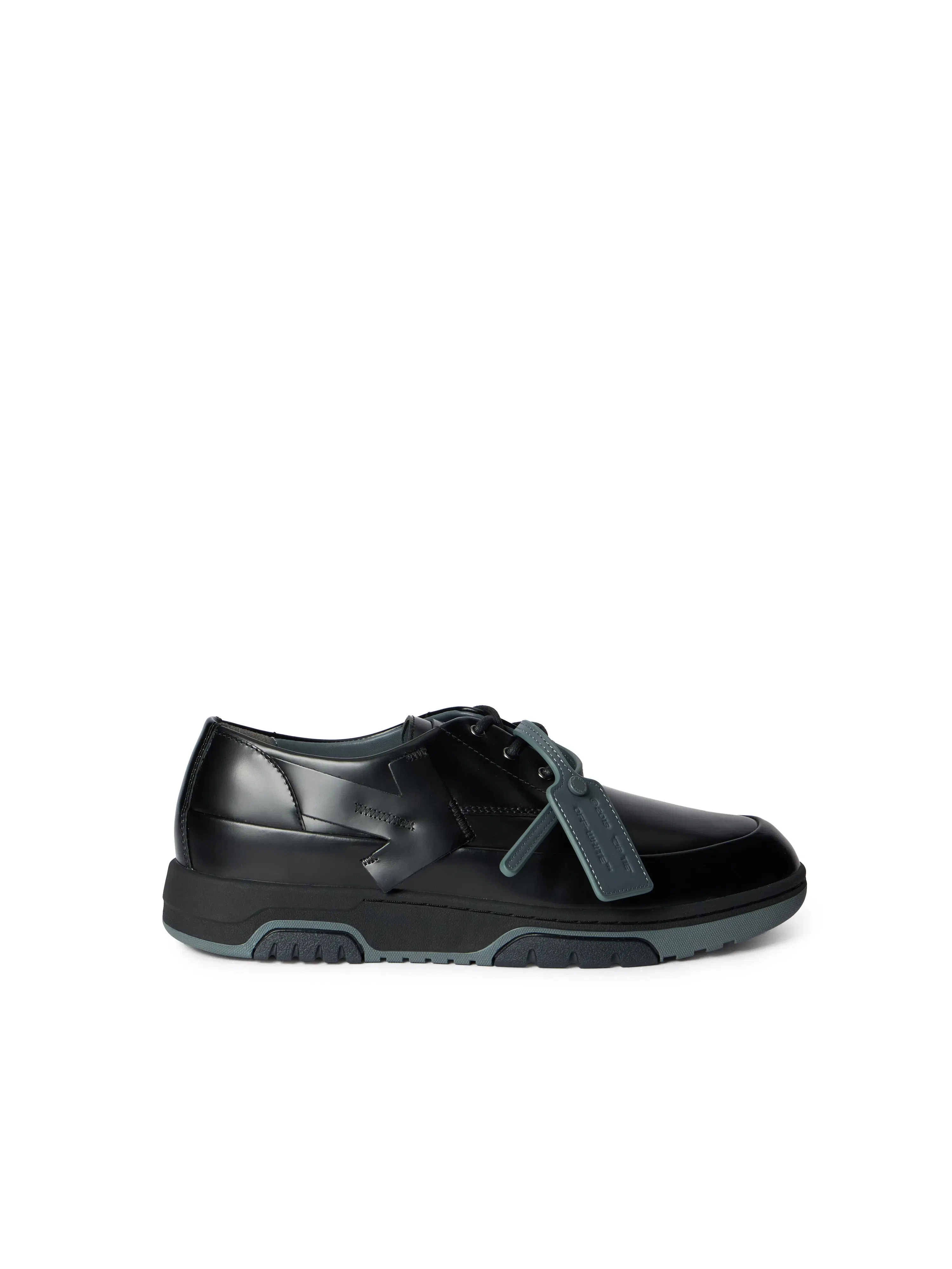 Off-White Derby Leather Shoes Black