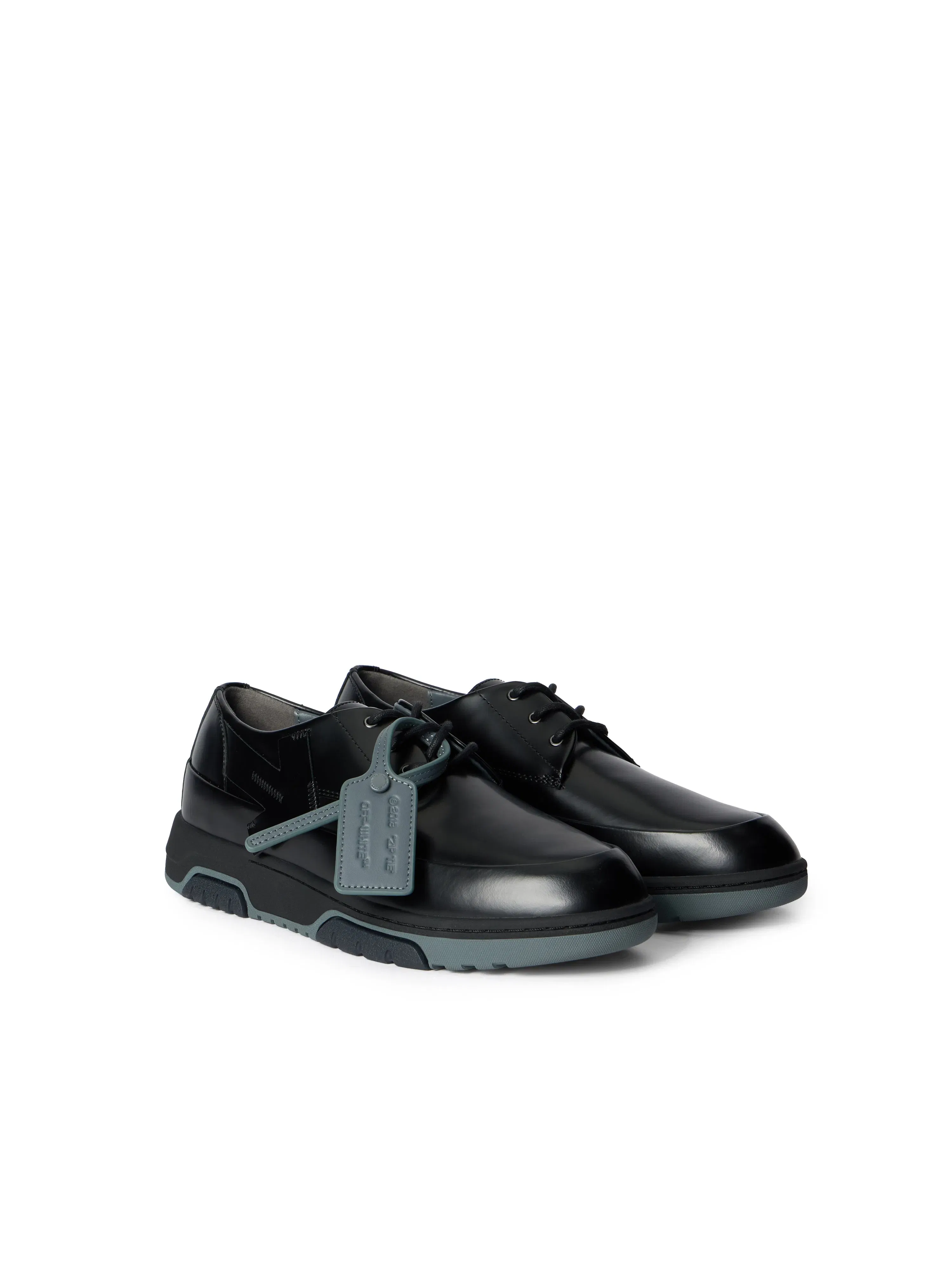 Off-White Derby Leather Shoes Black