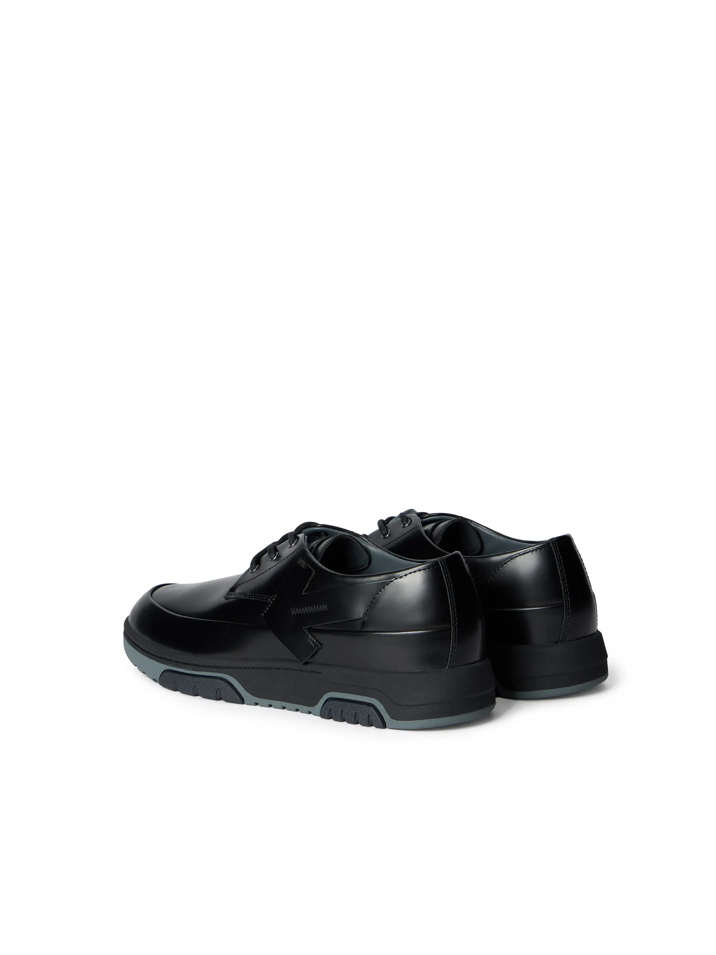 Off-White Derby Leather Shoes Black