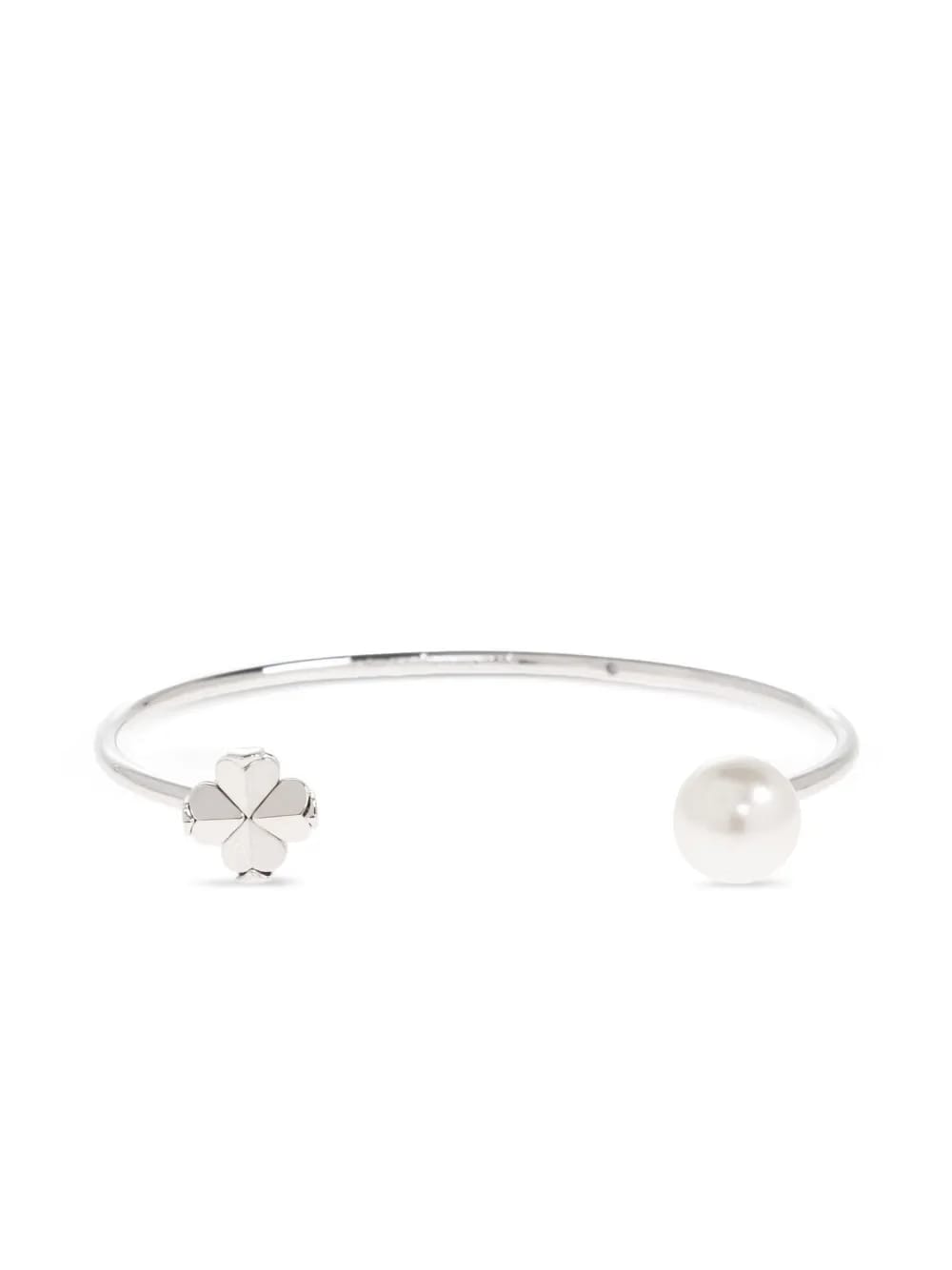 clover-motif cuff bracelet