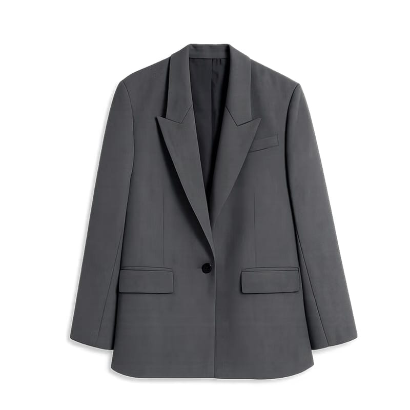 Elara Voss Ash Tailored Blazer