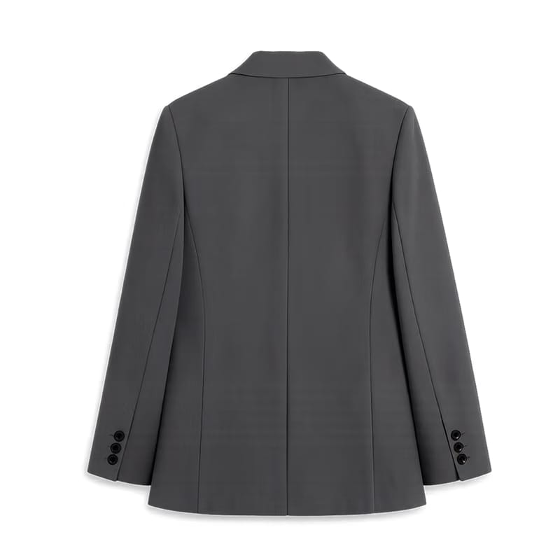Elara Voss Ash Tailored Blazer