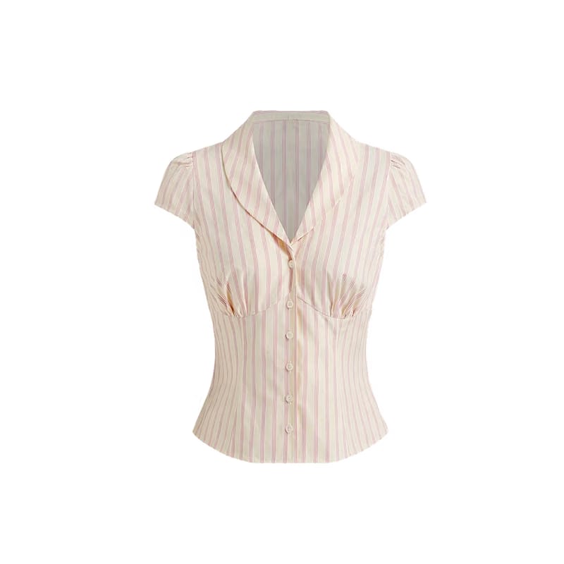Elara Voss Isabelle Stripe Shirt