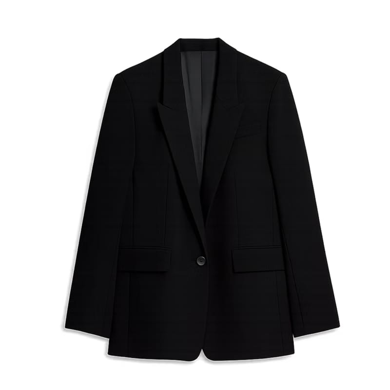 Elara Voss Noir Tailored Blazer