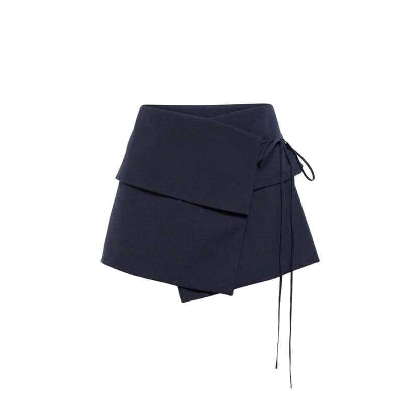 Elara Voss Vienna Midnight Wrap Skort