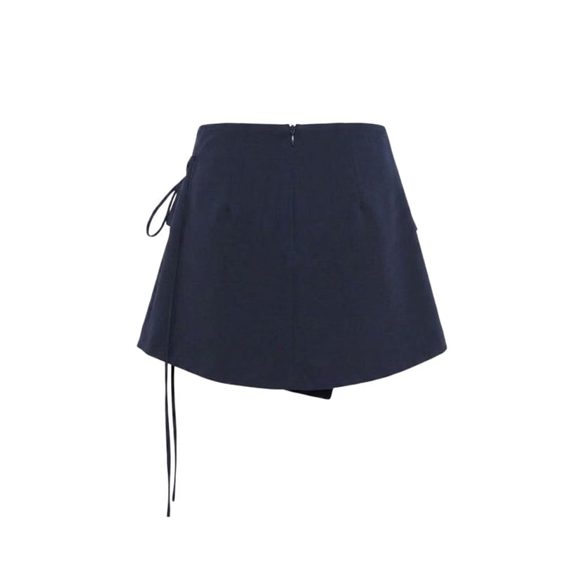 Elara Voss Vienna Midnight Wrap Skort