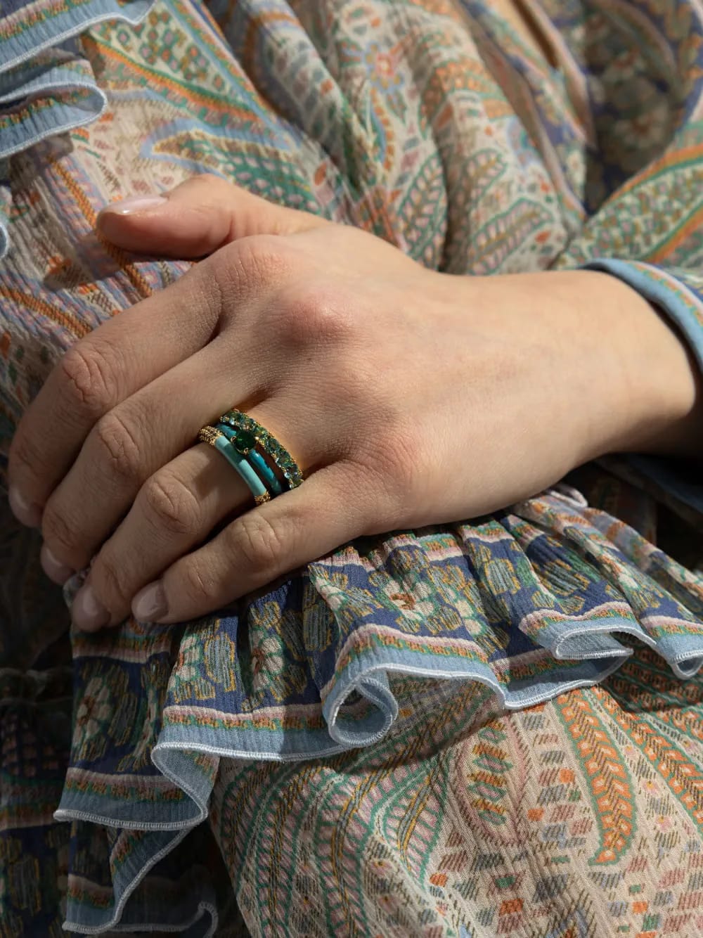 Hint of Shimmer ring