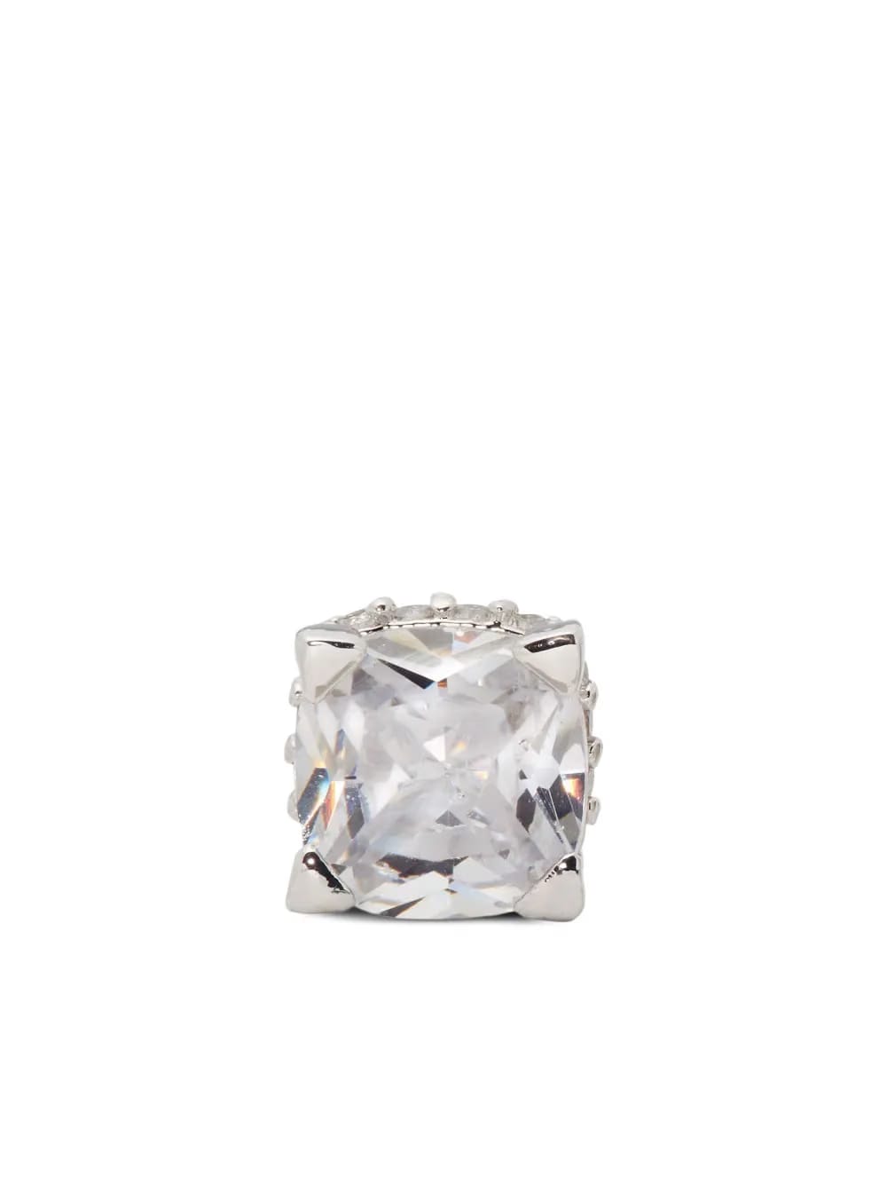 square-cut stud earrings