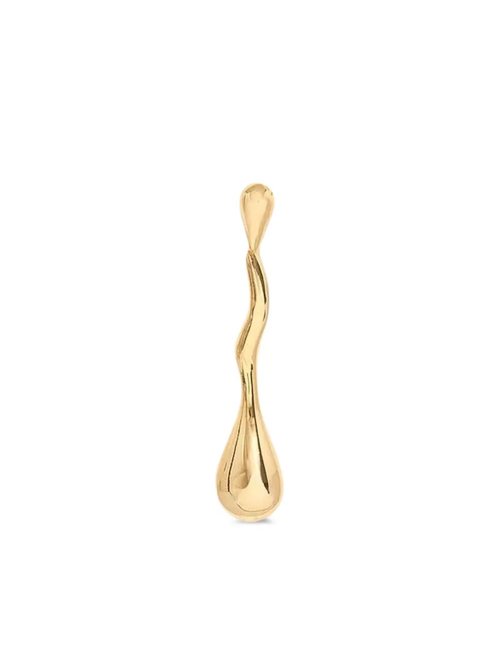 twisted drop earrings