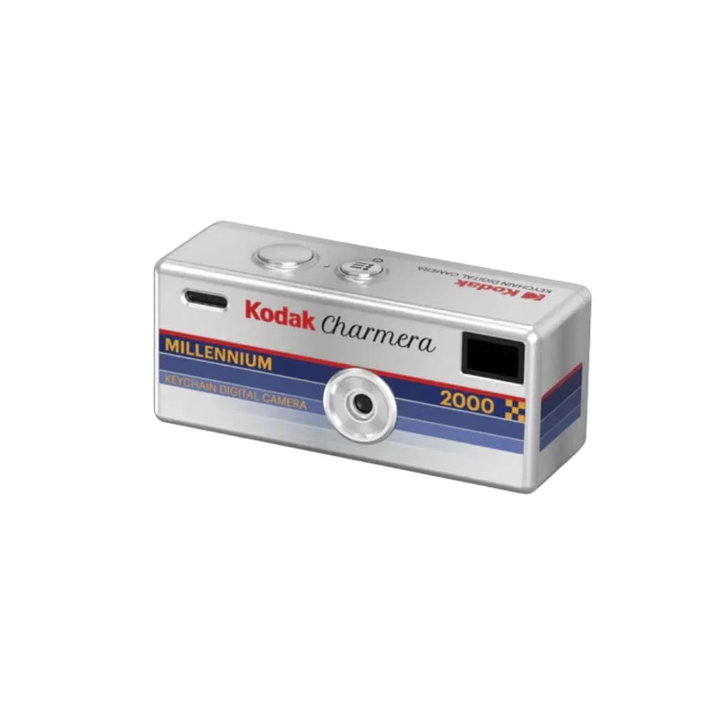 Kodak Charmera Millennium Keychain Digital Camera - White (Secret Edition)
