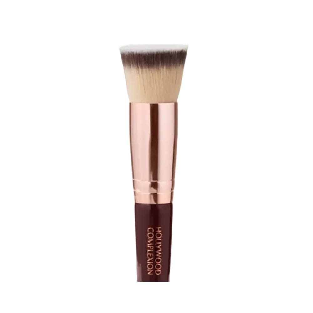 Charlotte Tilbury Hollywood Complexion Brush Rose Gold & Night Crimson
