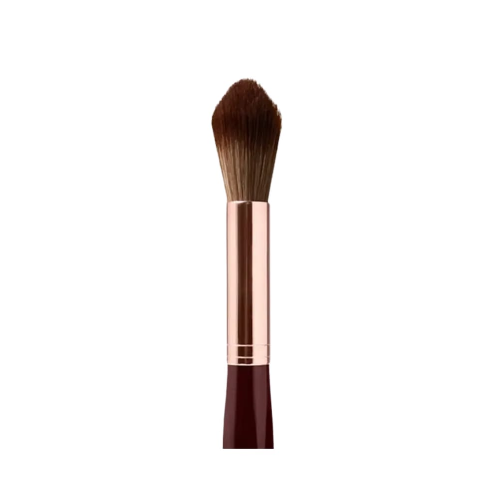 Charlotte Tilbury Powder & Sculpt Brush Rose Gold & Night Crimson