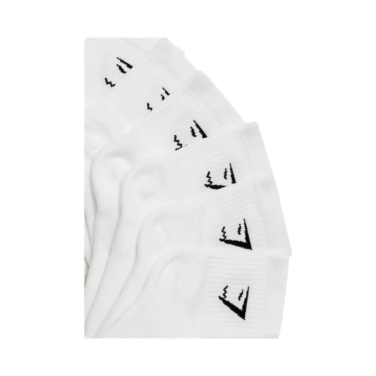 Gymshark Midi Socks 6Pk Gs White