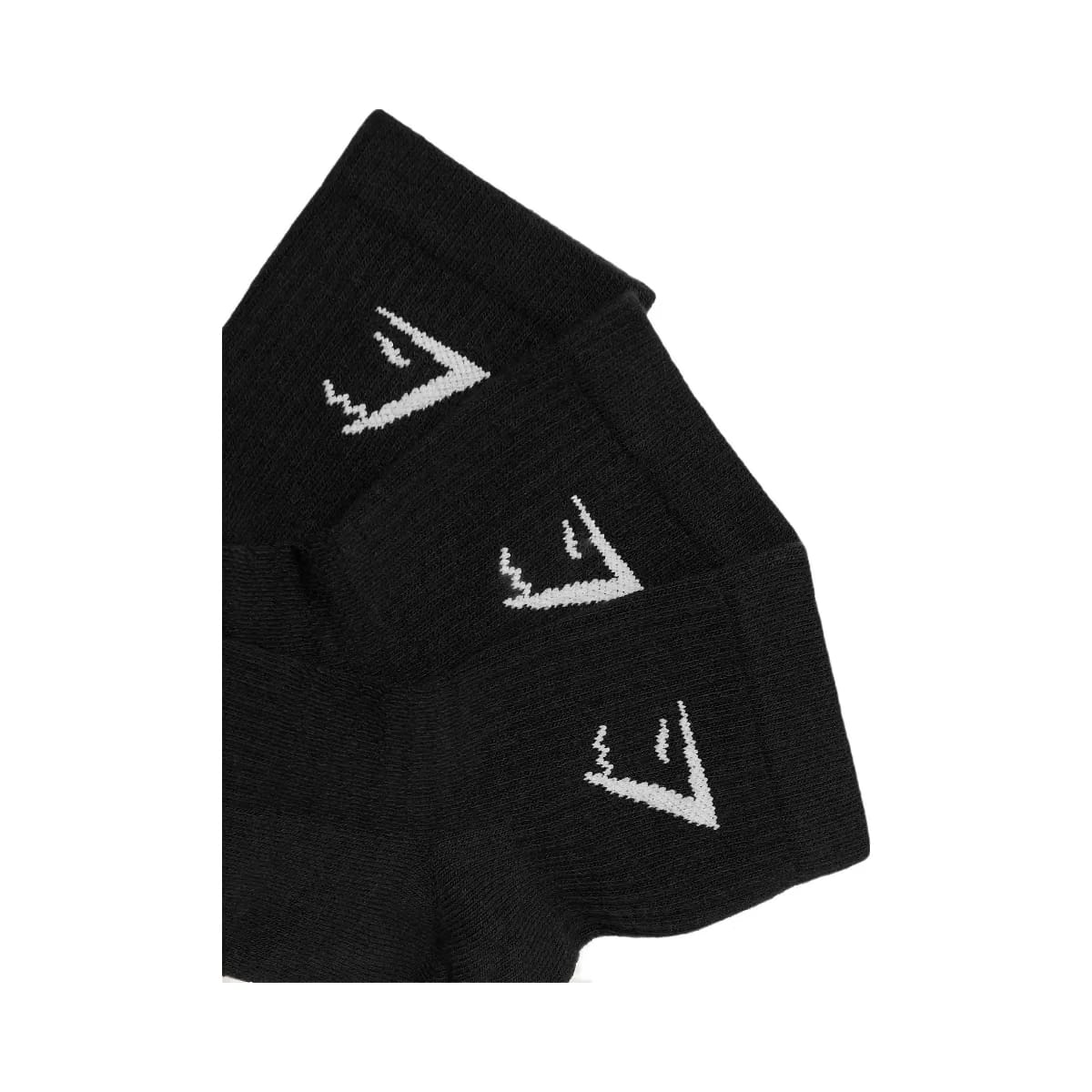 Gymshark Midi Socks 3Pk Gs Black