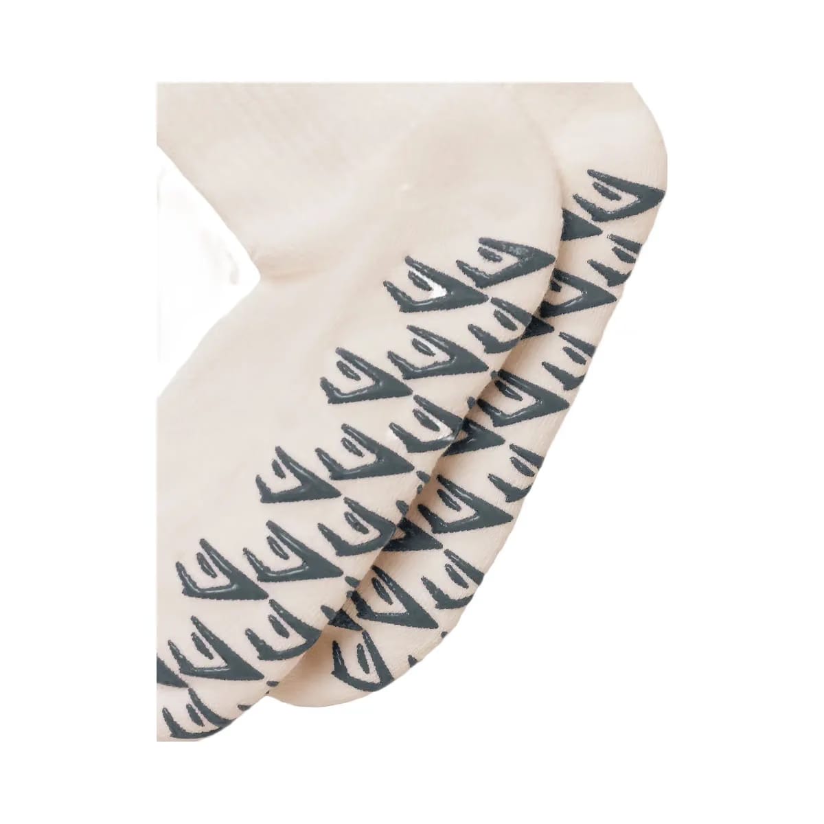 Gymshark Frill Pilates Midi Sock "Soft White Iron Blue"