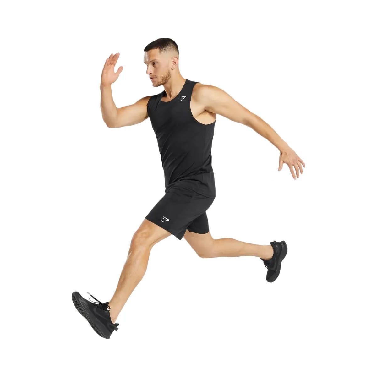 Gymshark No Show Socks 3pk "Black"
