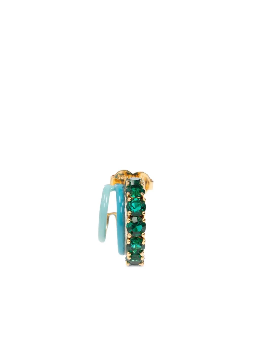 sparkling crystals earrings