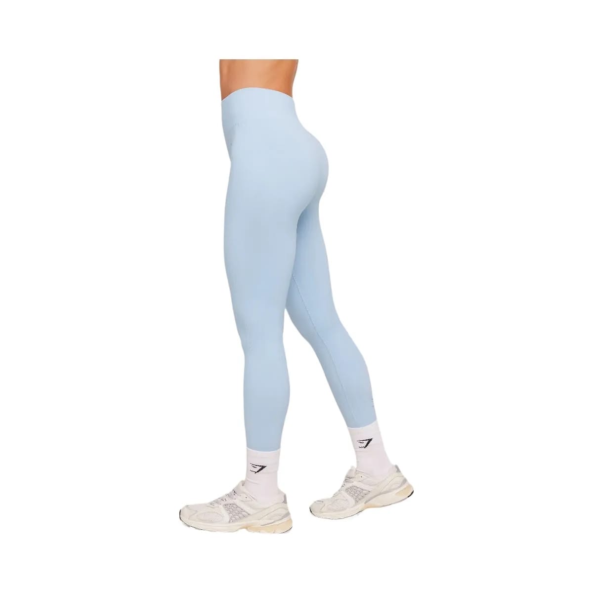 Gymshark Poise Seamless Leggings "Chilled Blue"