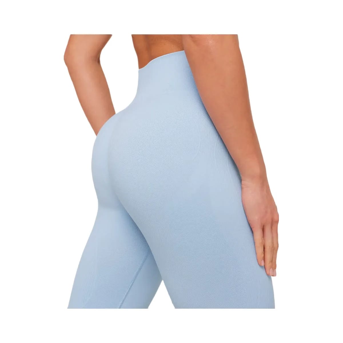 Gymshark Poise Seamless Leggings "Chilled Blue"