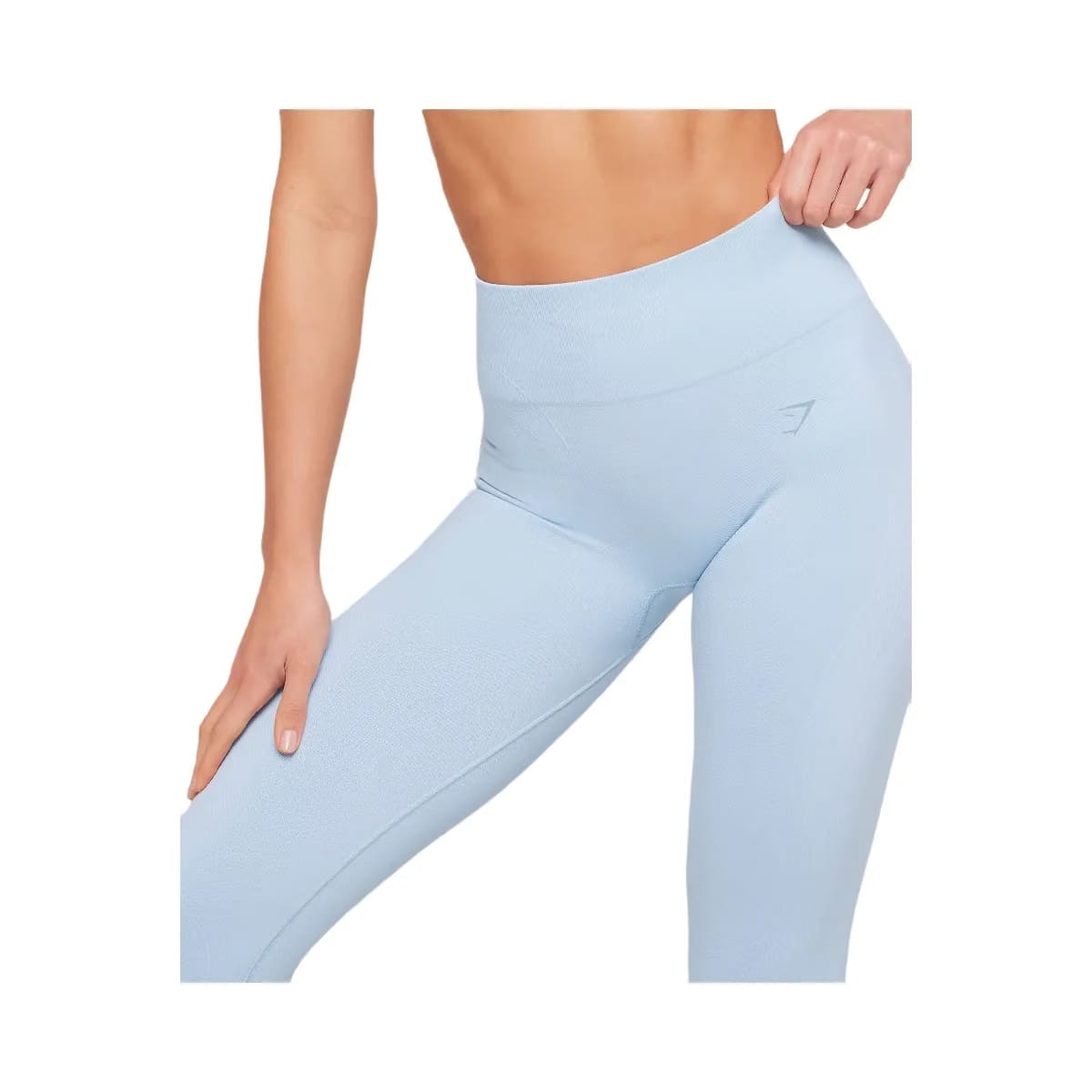 Gymshark Poise Seamless Leggings "Chilled Blue"