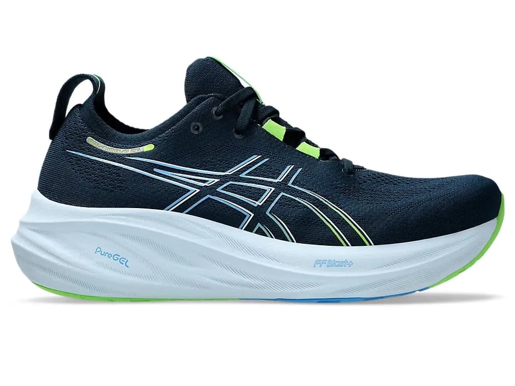 Asics Gel Nimbus 26 French Blue/Electric Lime