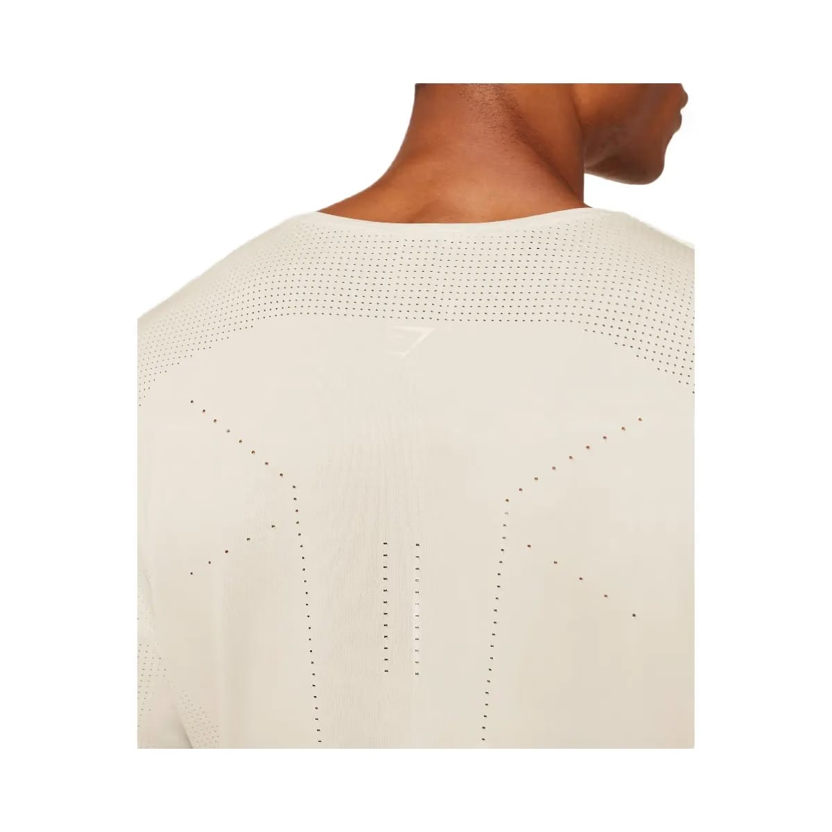 Gymshark Distance Seamless T-Shirt "Soft White Soft White"