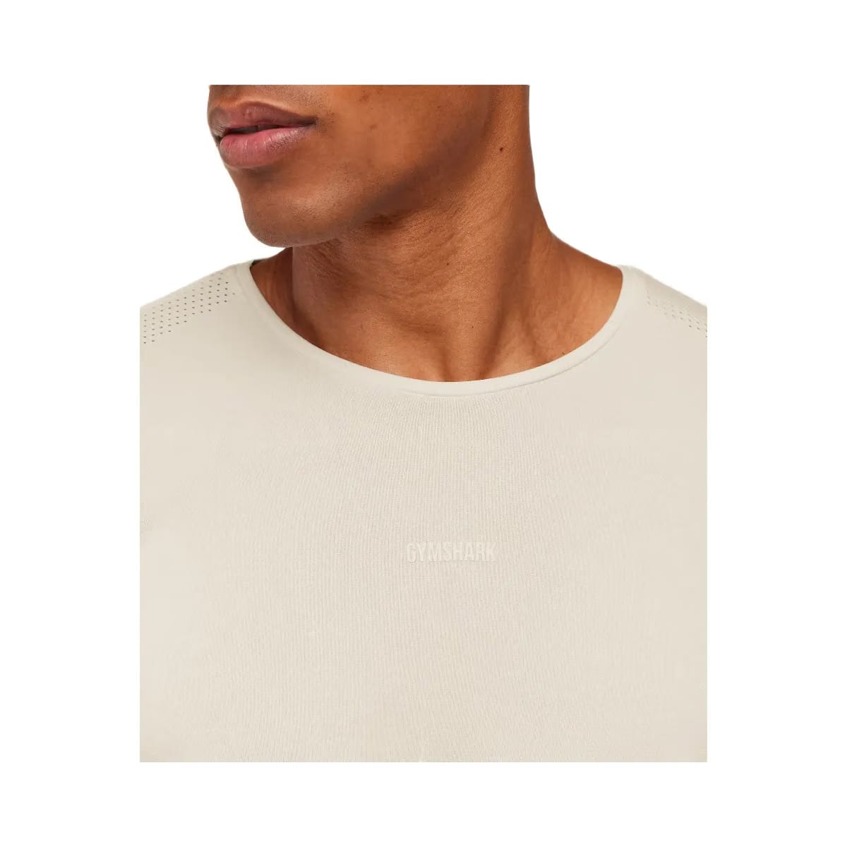 Gymshark Distance Seamless T-Shirt "Soft White Soft White"