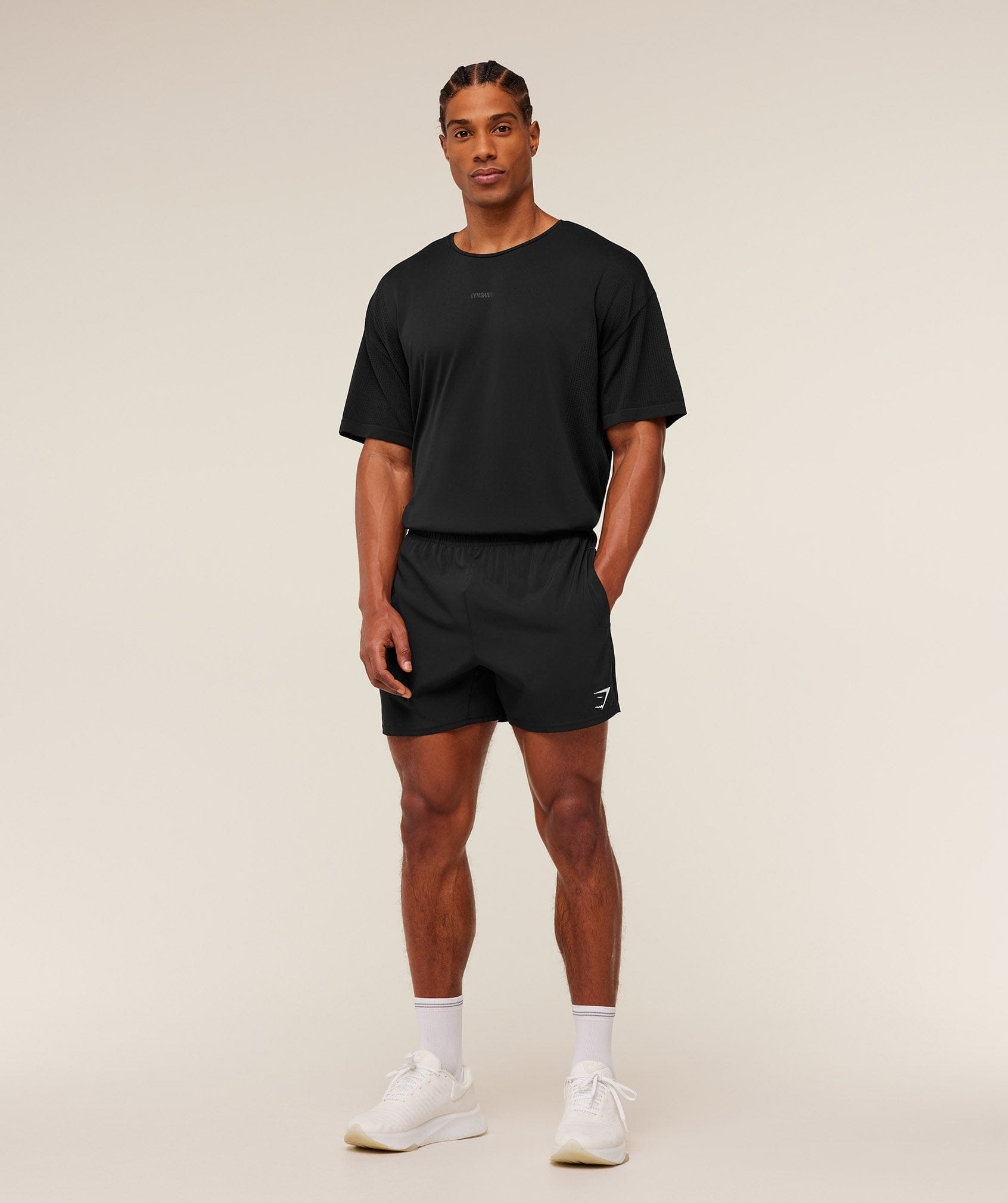 Gymshark Distance Seamless T-Shirt Black