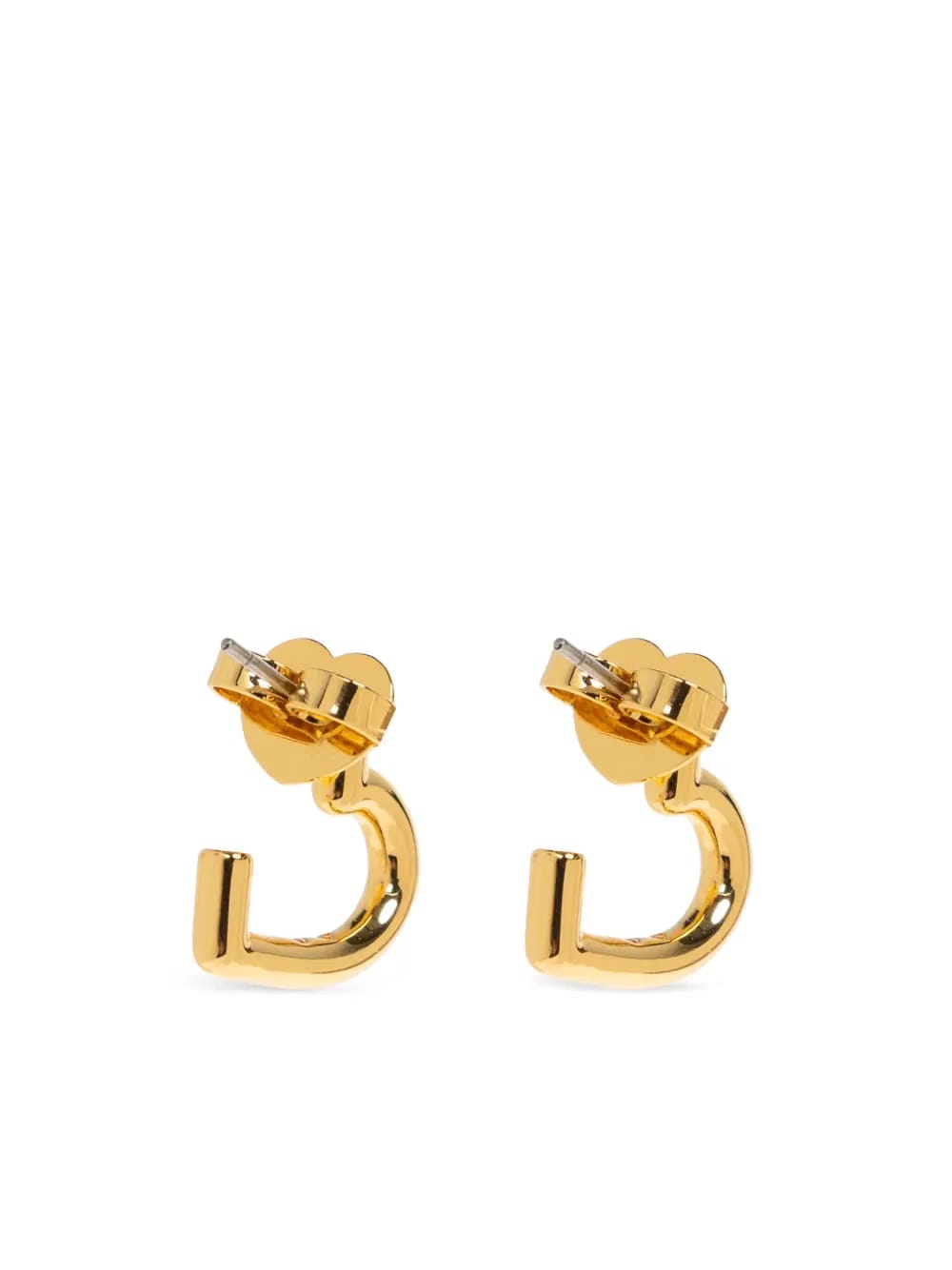 Heart You hoop earrings