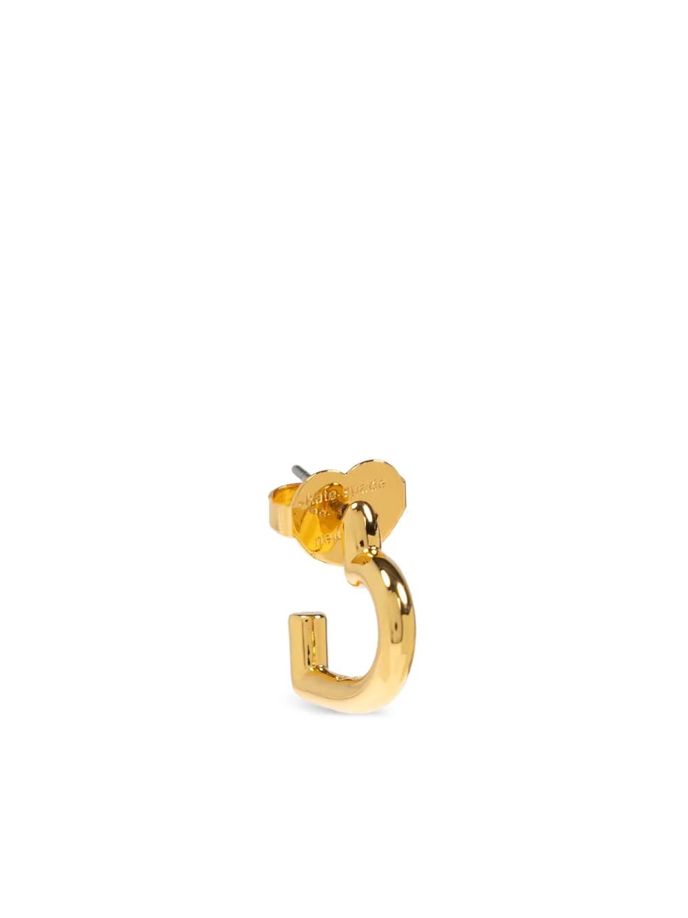 Heart You hoop earrings