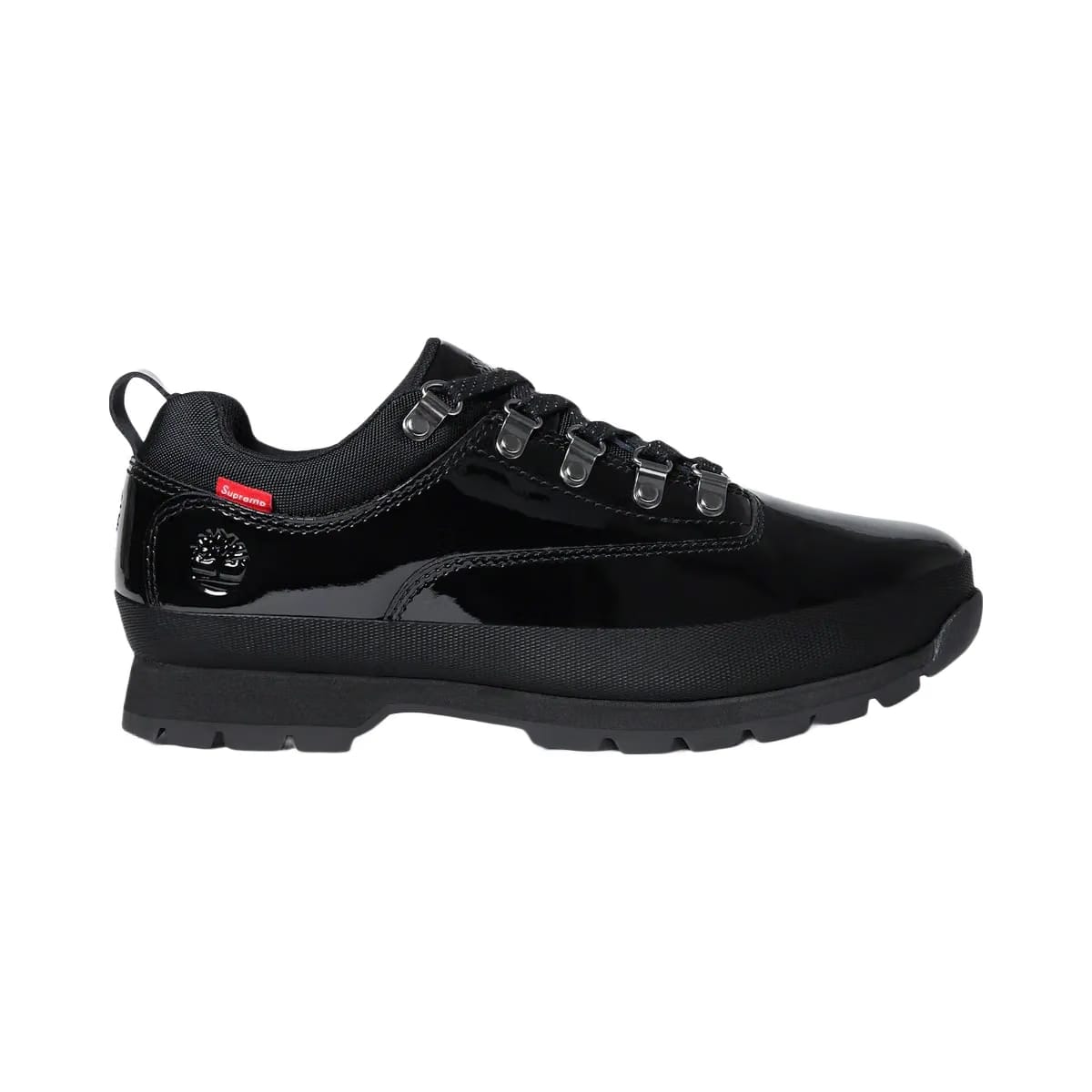 Timberland Euro Hiker Low Supreme Patent Leather Black