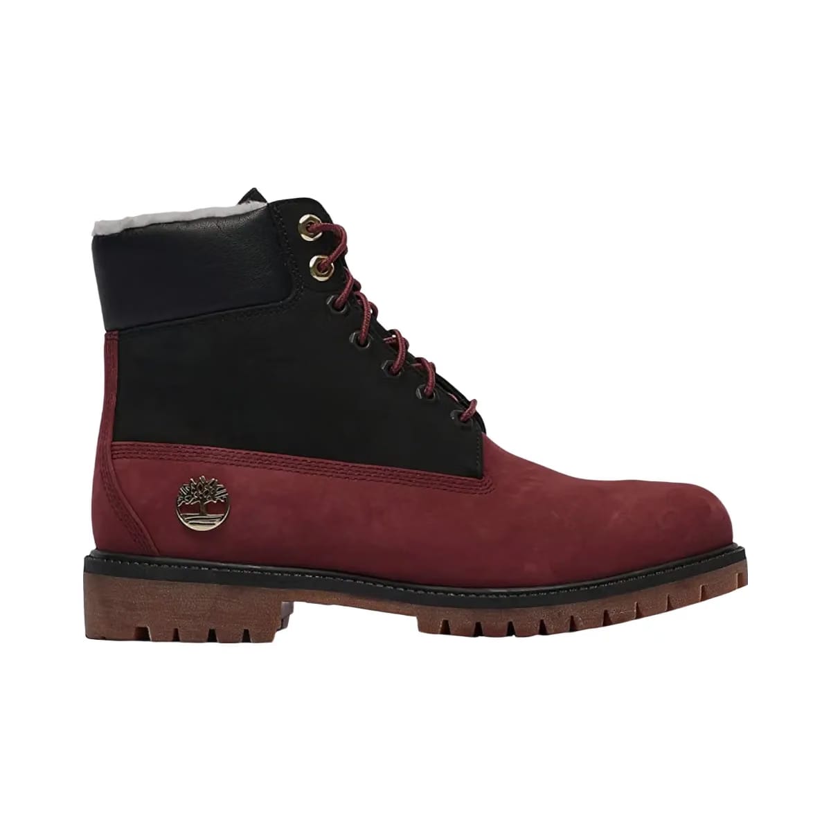 Timberland 6" Premium Boot Shearling Syrah Black
