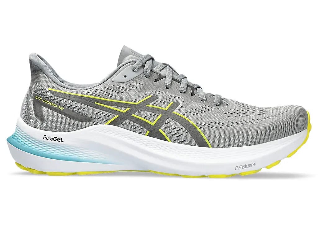 Asics GT 2000 12 Sheet Rock Bright Yellow