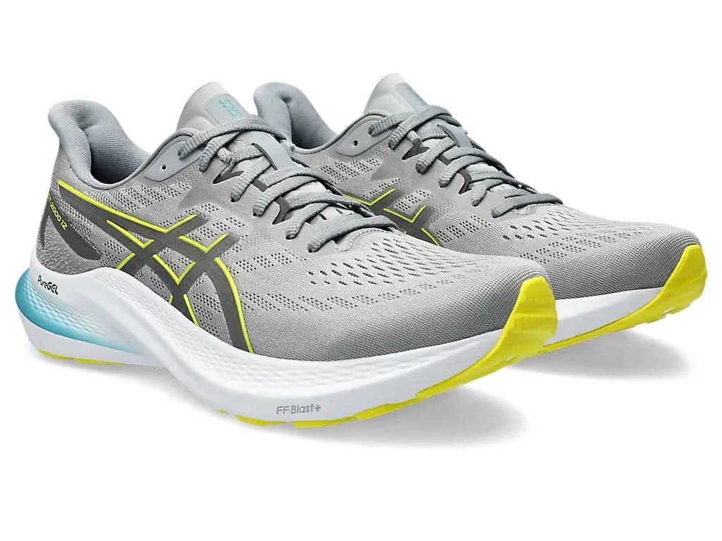 Asics GT 2000 12 Sheet Rock Bright Yellow