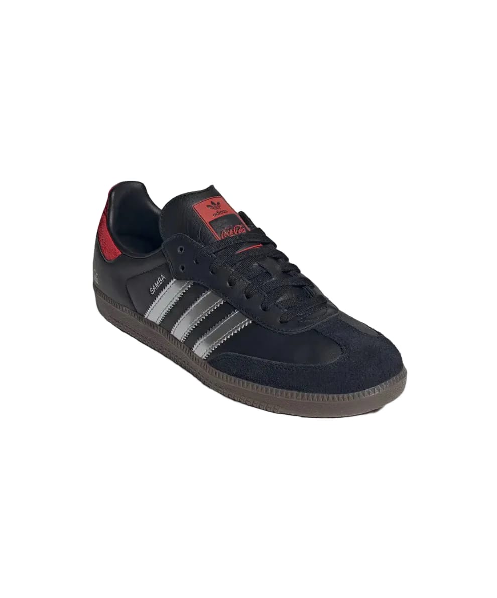 ADIDAS X COCA-COLA SAMBA OG SHOES (CORE BLACK)