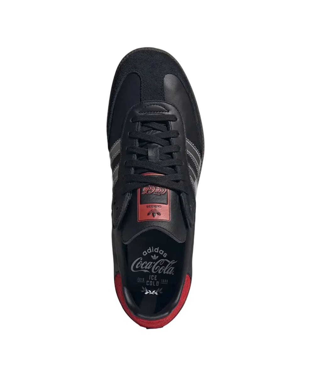 ADIDAS X COCA-COLA SAMBA OG SHOES (CORE BLACK)