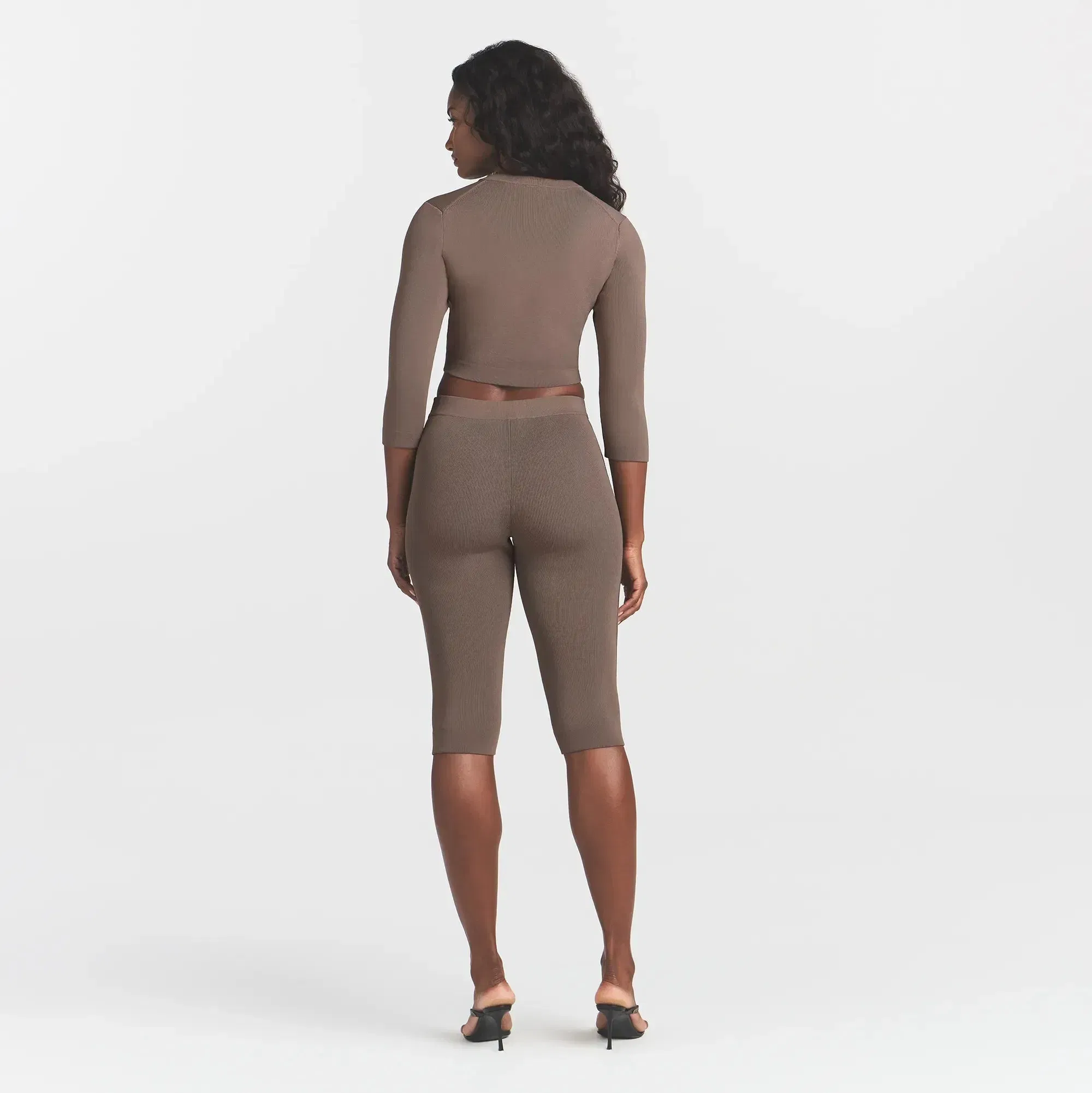 Refined Knit Capri