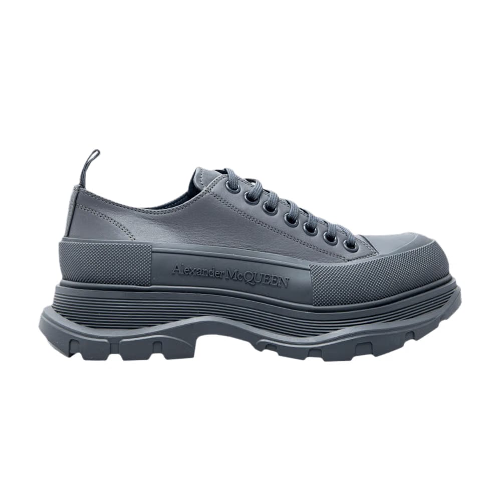 Alexander McQueen Tread Slick Lace-Up Grey