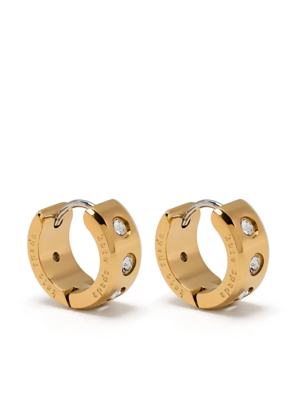 Set In Stone Chunky Huggies earrings